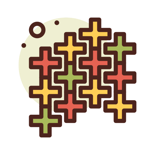 Plus plus multiply add icon