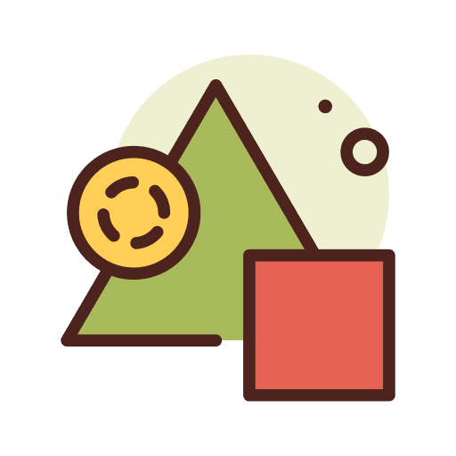 Shapes shapes mathematics forms icon