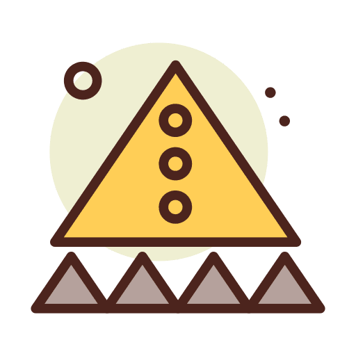 Triangles up arrows triangles small triangles icon