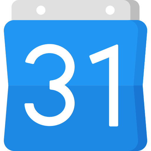 Google calendar seo and web logo brands and logotypes icon