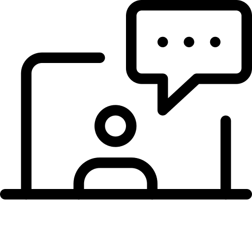 Chatting electronics tool technology icon