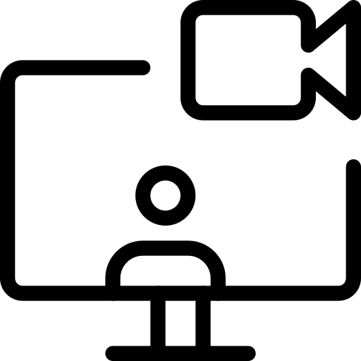 Computer electronics professions and jobs office icon