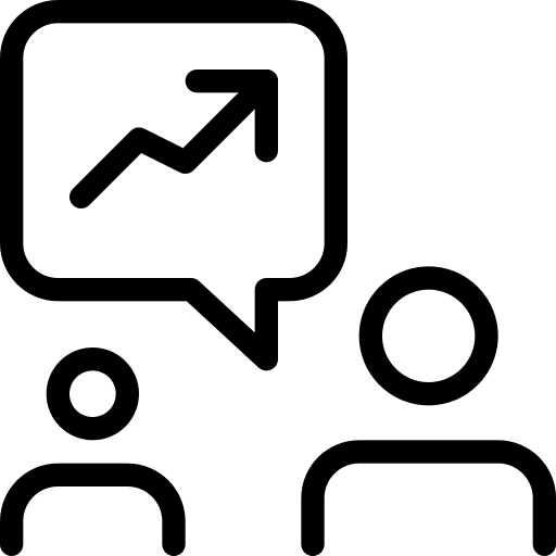 Discussion gear people user icon