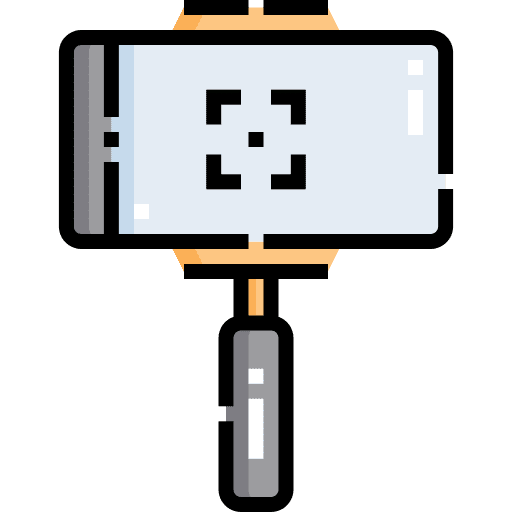 Selfie mobilephone miscellaneous social media icon