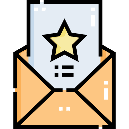 Invitation love letter message wedding invitation icon