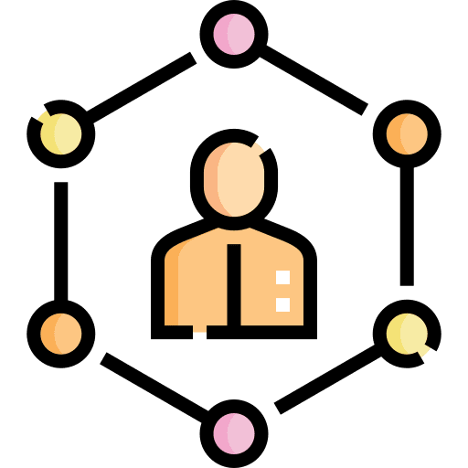 Network network network connection business icon