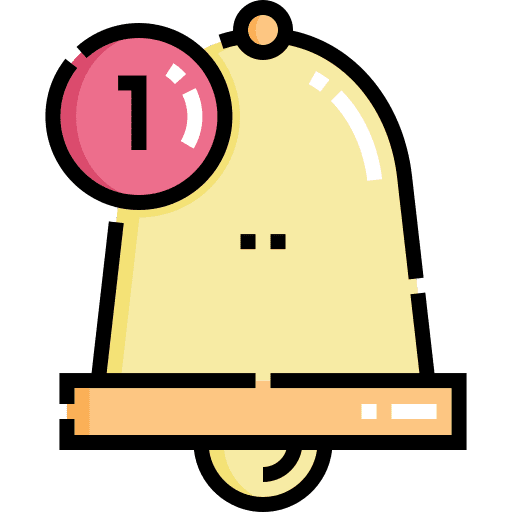 Notification alarm notification interface icon