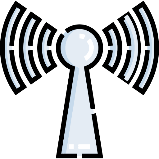 Wifi signs social media connectivity icon