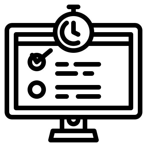 Exam test exam education icon