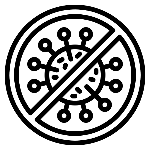 Coronavirus biology cell cells icon