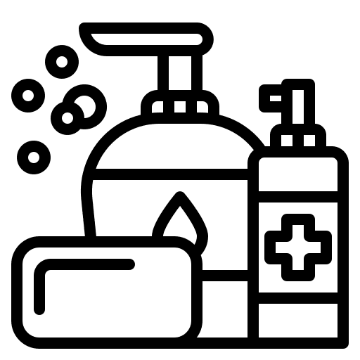 Handwash hand wash cleaning liquid soap icon