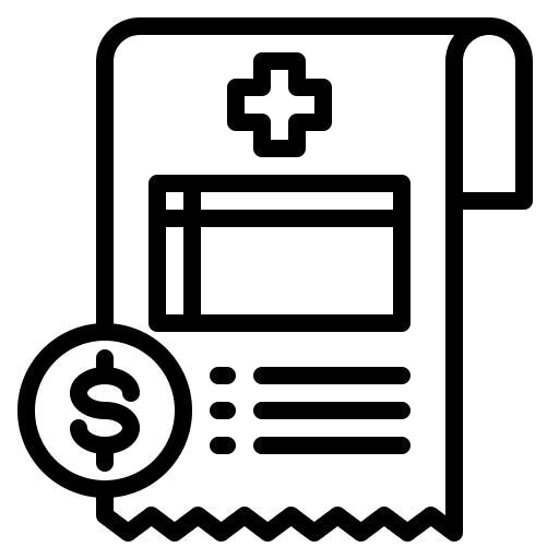 Bill bill costs business and finance icon