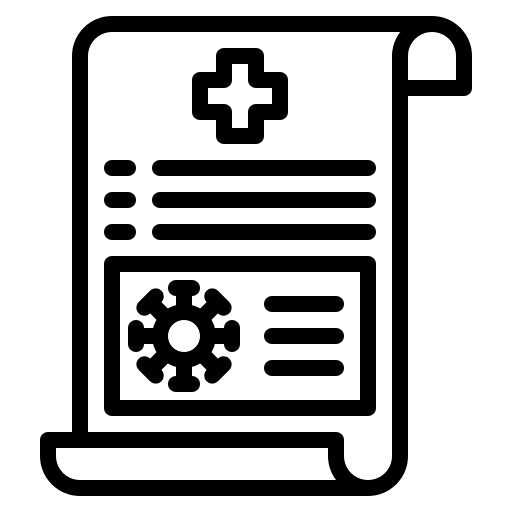 File bacteria virus transmission file icon