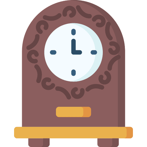 Clock vintage clock wall table clock icon