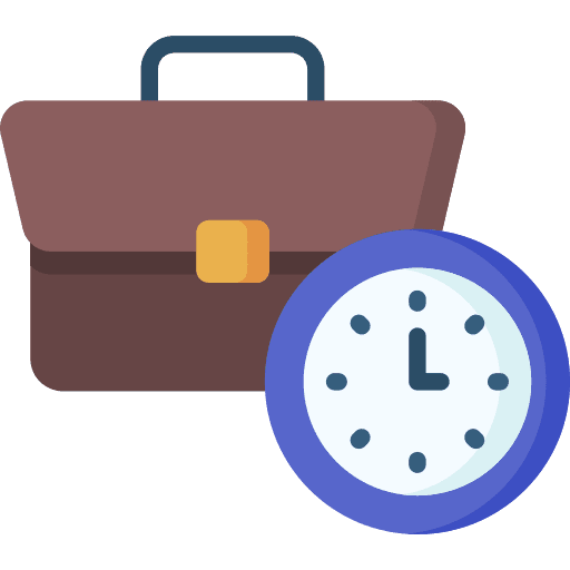 Working time time work experiences working icon