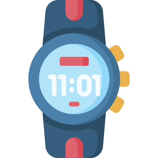 Digital watch watch time digital watch icon