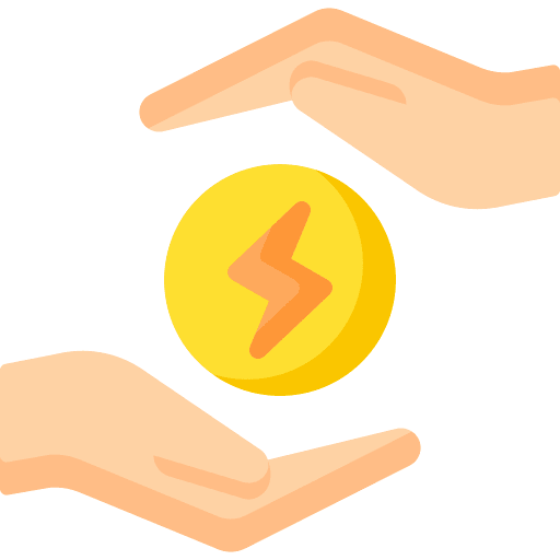 Save energy ecology and environment save energy renewable energy icon