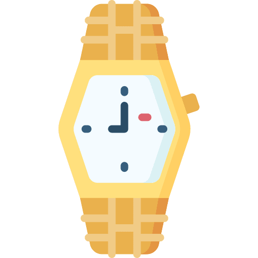 Watch accessory retro bling icon