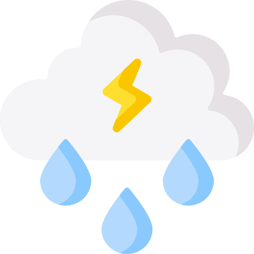 Rain ecology and environment power renewable energy icon