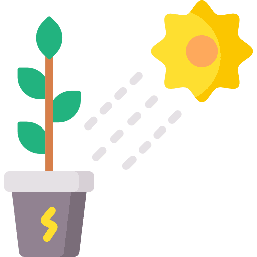 Solar power ecology and environment green energy solar panel icon