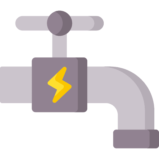 Tap ecology and environment faucet plumber icon