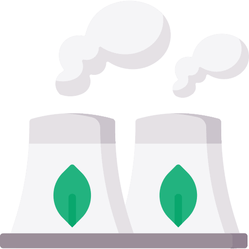 Eco factory eco factory nature eco icon