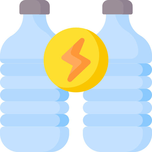 Plastic bottle waste plastic plastic bottle nature icon