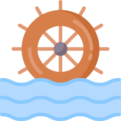 Turbine water energy turbin water icon
