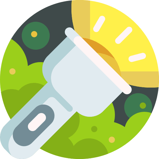 Lantern flashlight tools and utensils electronics icon