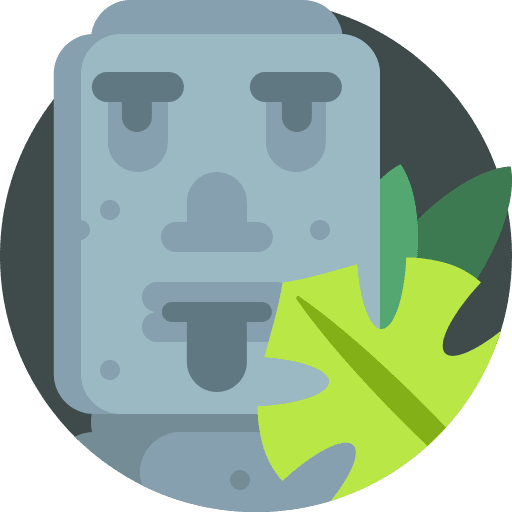 Stone archaeology figure ornamental icon