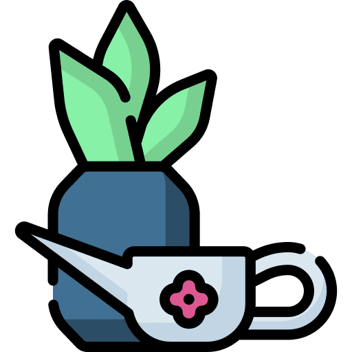 Gardening entertainment house things plant icon