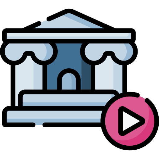 Online education electronics hobbies and free time icon