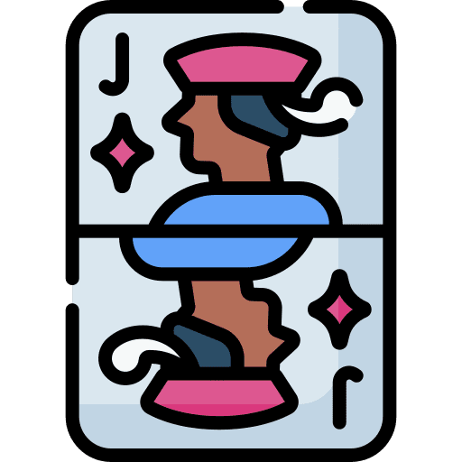 Playing cards entertainment poker cards wellness icon