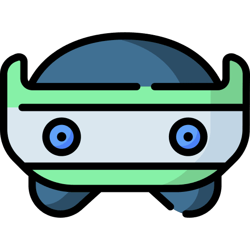 Vr glasses electronics technology glasses icon