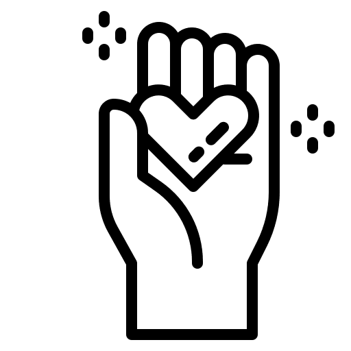 Volunteer hand volunteer voluntary icon