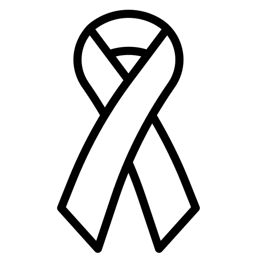 Ribbon band ribbon awareness icon