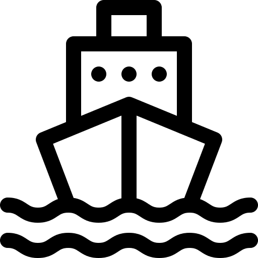 Cargo ship crusier army weapon icon