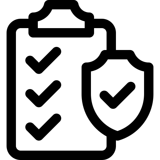 Contract bank real estate business and finance icon