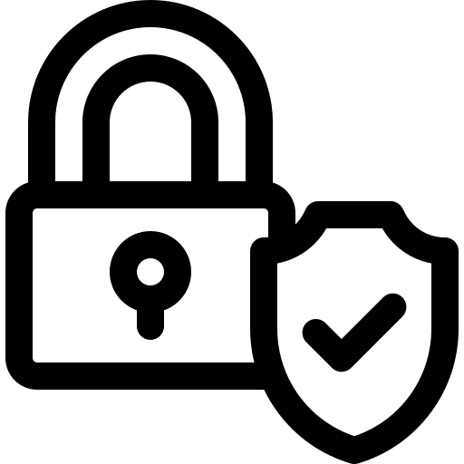 Padlock security property secure icon