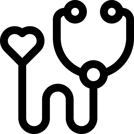 Medical insurance file healthy stock icon