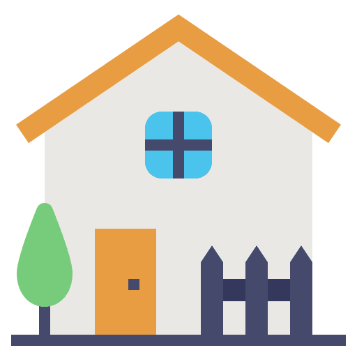 Home garden household rent icon