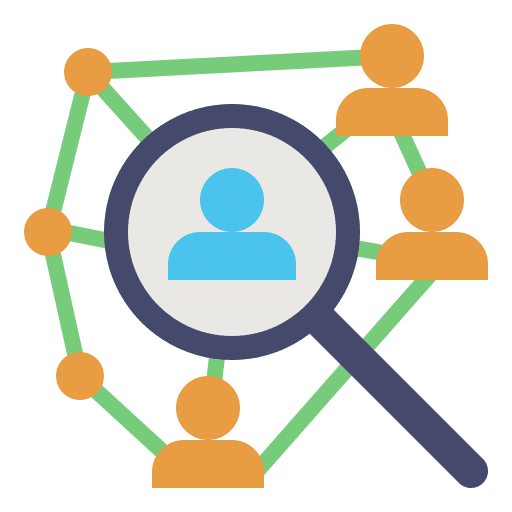 Social science social science social network community icon