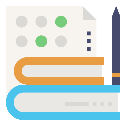 Test book education answer icon