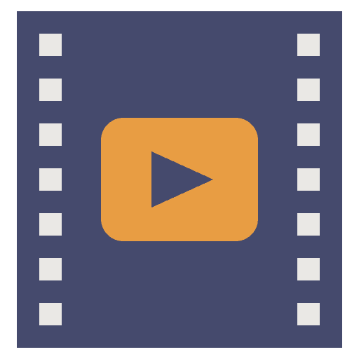 Entertainment video vlog film icon