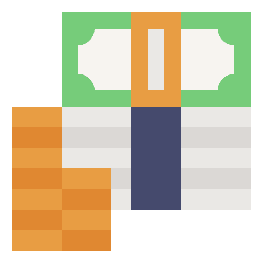 Money bank saving education icon