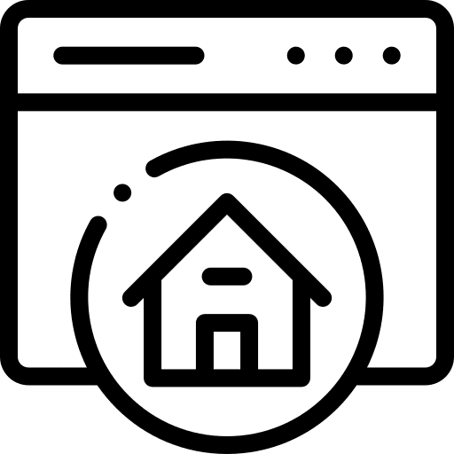 Homepage homepage residential real estate icon