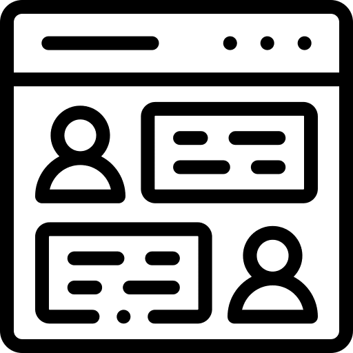 Comment webpage newsfeed seo and web icon