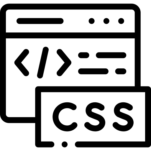 Css file paper seo and web document icon