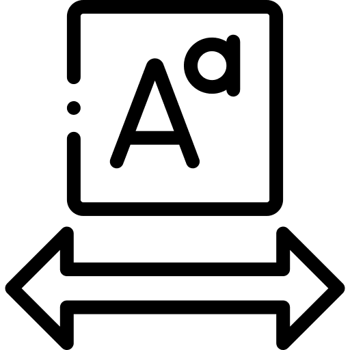 Font writing tool text format text icon