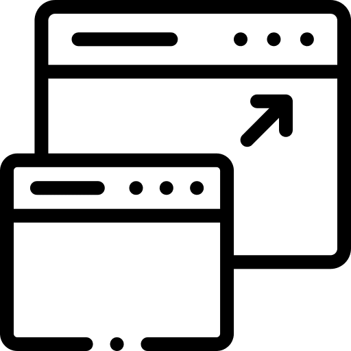 Expand arrows edit tools website icon